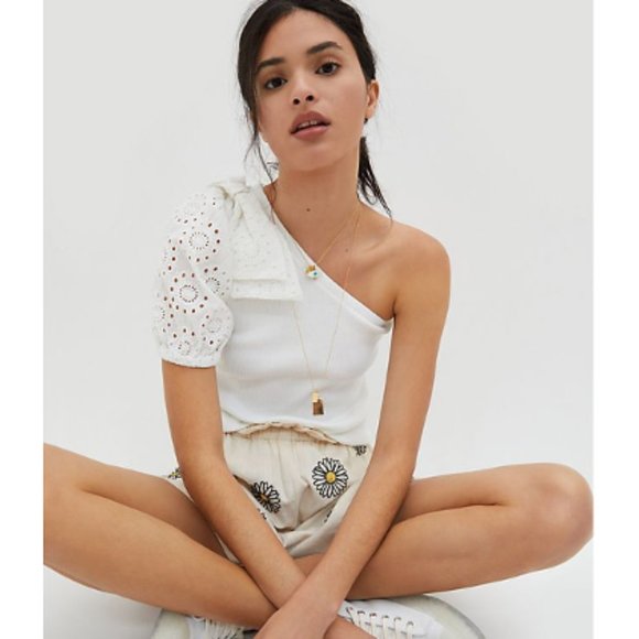 Anthropologie (Porridge) | One-Shoulder Blouse - Picture 1 of 5